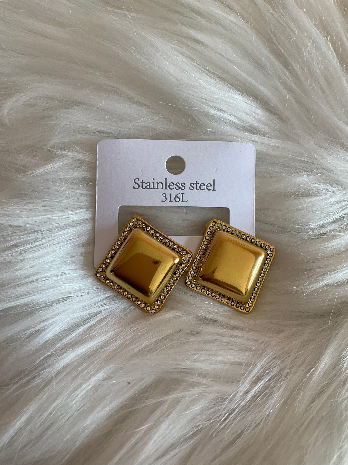 Boucle d’oreille acier inoxydable