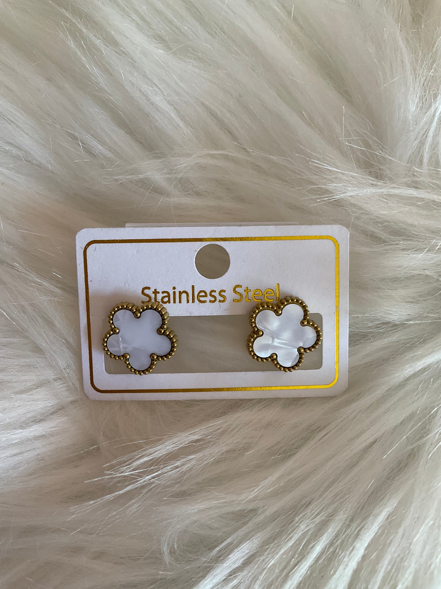 Boucle d’oreille acier inoxydable