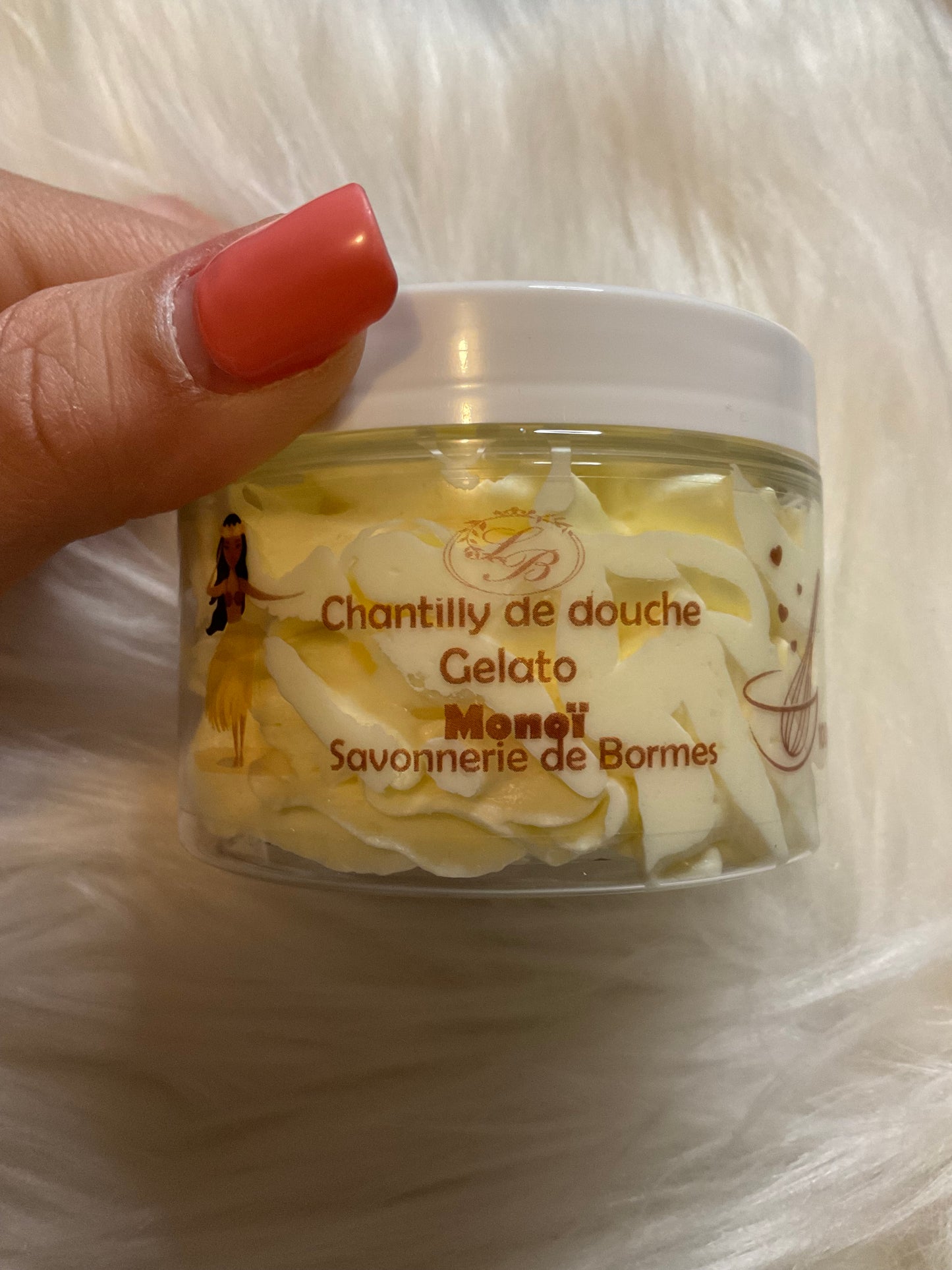 Chantilly de douche et bain Monoï