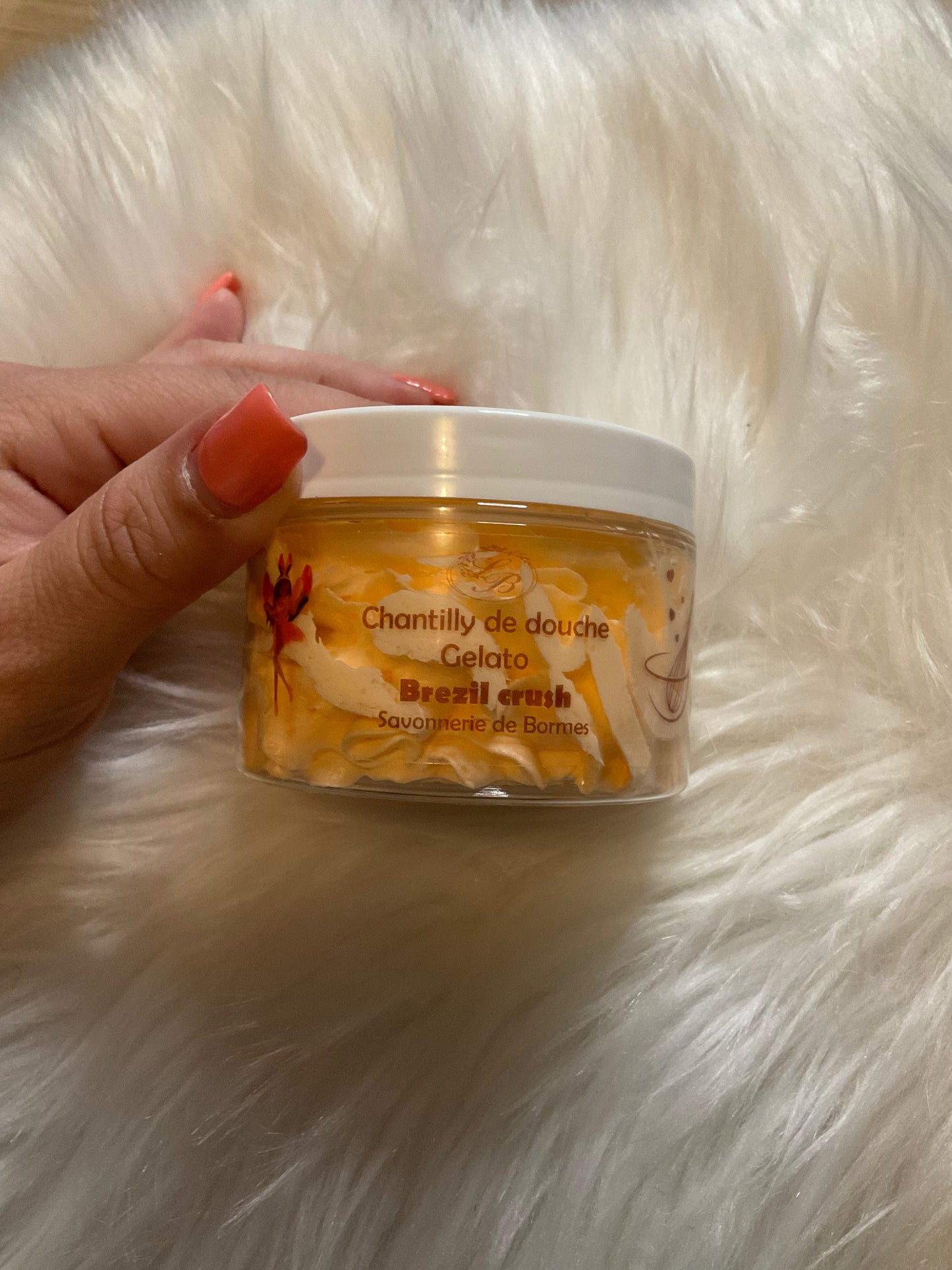 Chantilly de douche et bain Brezil crush
