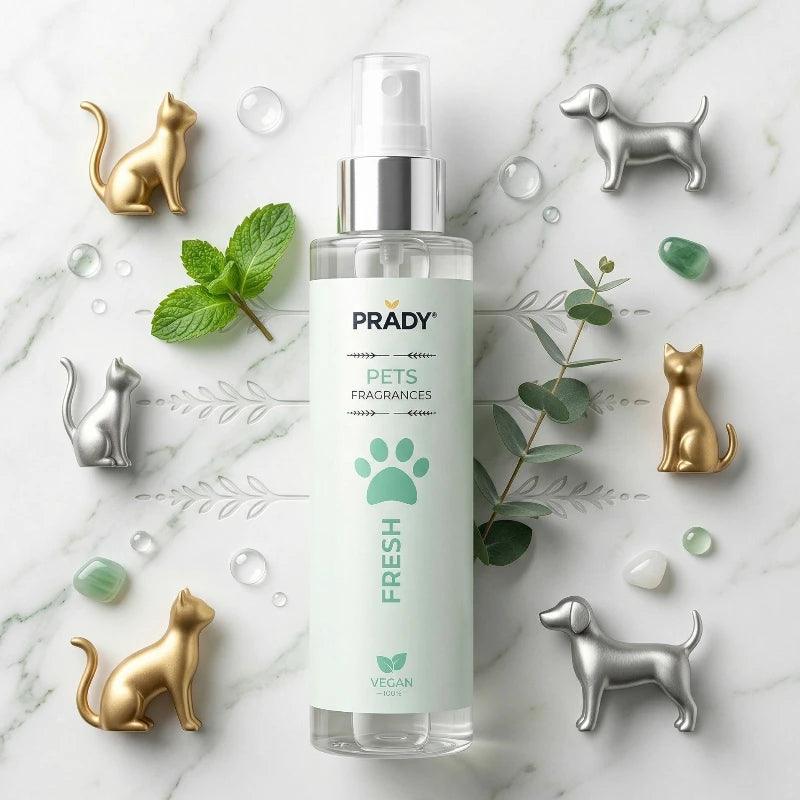 🐾Parfums FRESH 100% Vegan pour Animaux – Prady (150ml)🐾