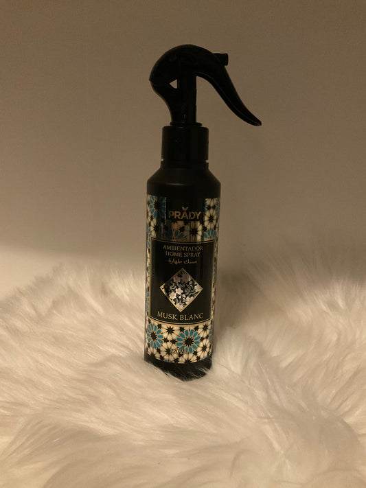 SPRAY D'AMBIANCE MAISON TISSU ET VOITURE PRADY MUSK BLANC