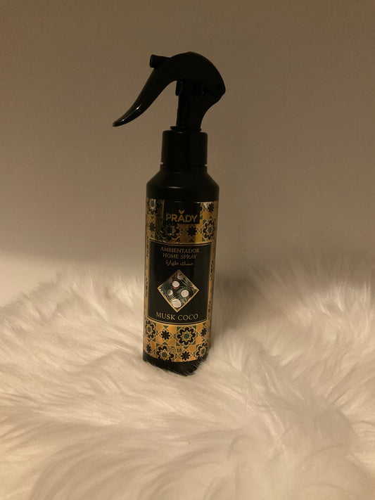 SPRAY D'AMBIANCE MAISON, TISSU ET VOITURE PRADY MUSK COCO