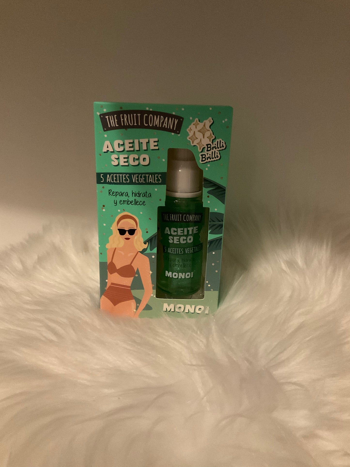 HUILE SÈCHE SCINTILLANTE THE FRUIT COMPANY MONOI