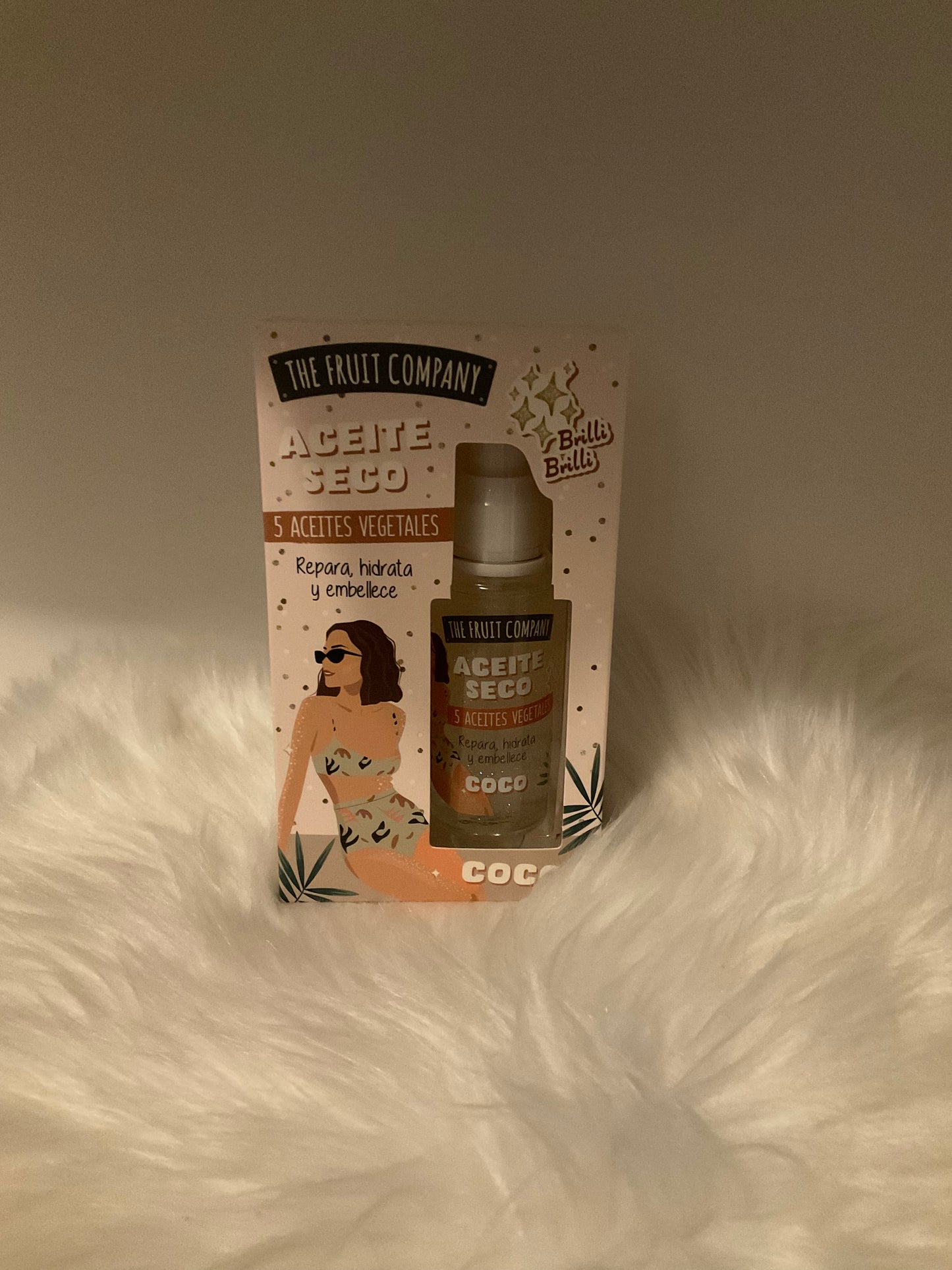 HUILE SECHE SCINTILLANTE COCO