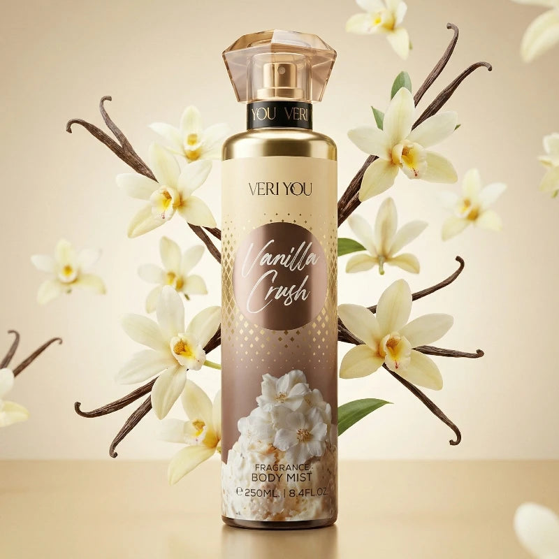 ✨ Brume Parfumée Aux FLeurs de Vanille – VERI YOU – Votre Sillage Signature (250ml)🌸