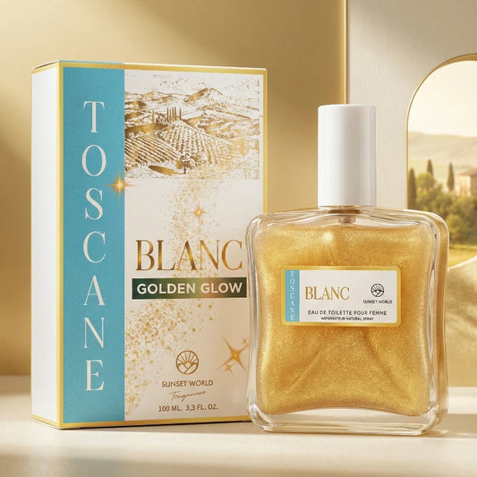 Eau de Toilette “TOSCANE BLANC GOLDEN GLOW” – SUNSET WORLD (100 ml)