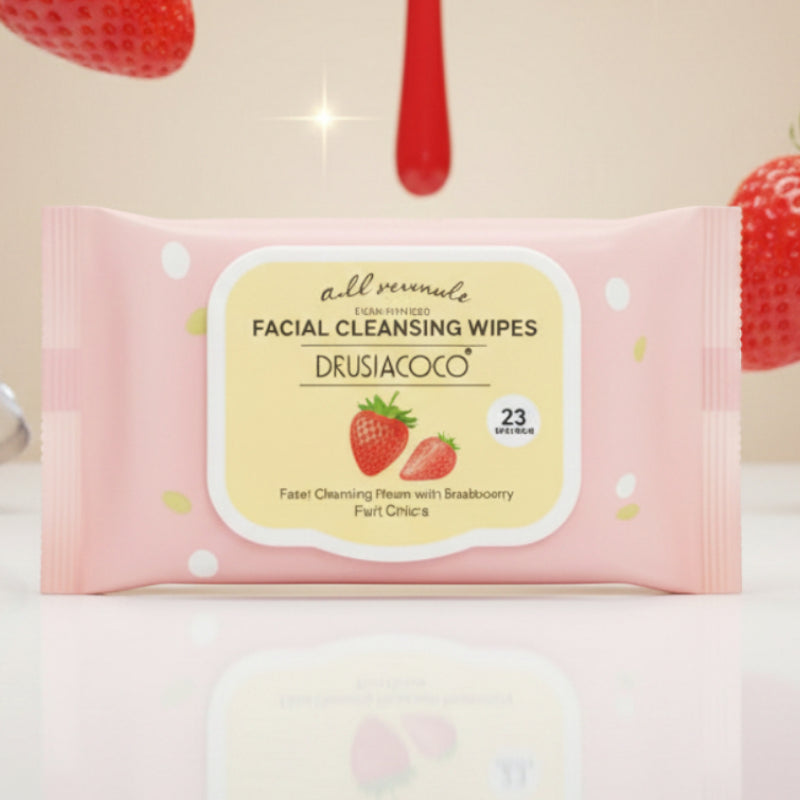 Démaquillantes Nettoyage Doux, Parfum Fruité et Zéro Résidu ! 🍓🎀